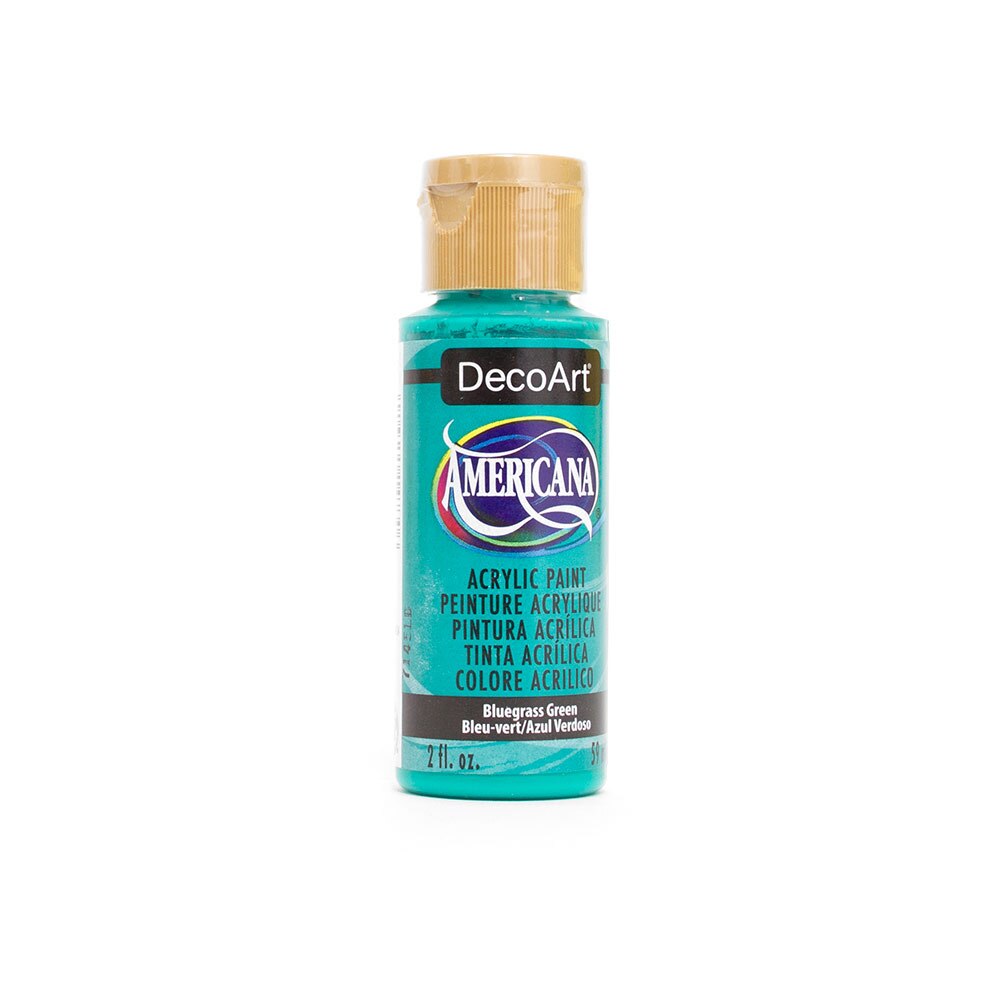 DecoArt, Americana, Acrylic, Paint, 2oz, Bluegrass Green